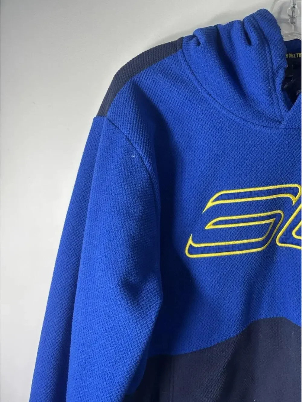 Under Armour SC30 Logo Hoodie Men's Extra Large Blue Sweatshirt Stephen Curry - Picture 4 of 15